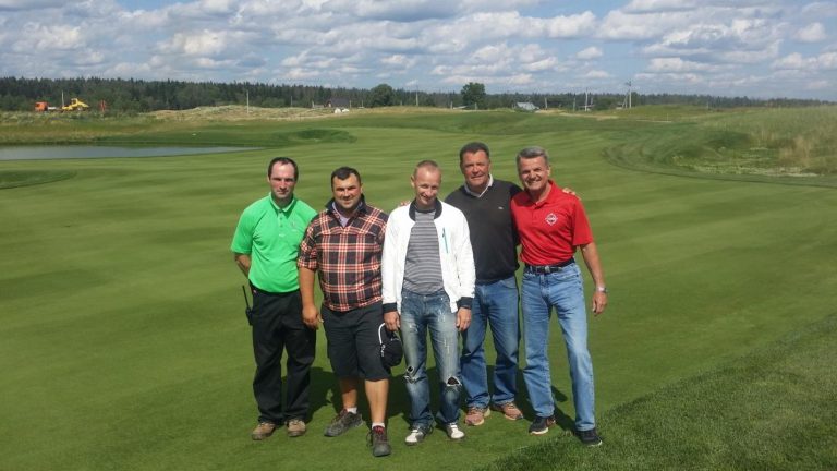 Raevo Golf Club Nearing Completion - The construction team of professionals