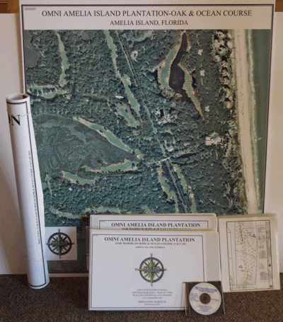 golf course aerial photography