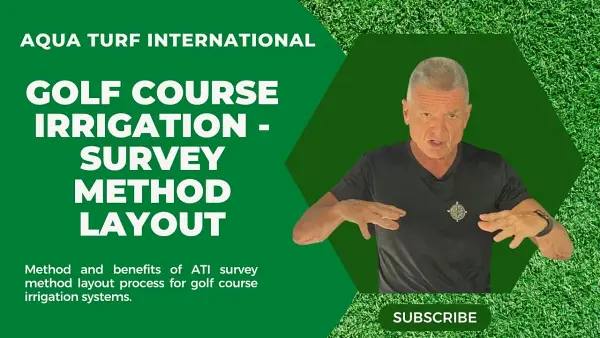 Golf Course Irrigation Survey Method Layout | Aqua Turf International