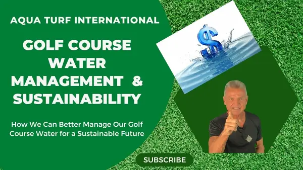 Golf Course Water Management And Sustainability